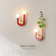 PIERA Aluminum Wall Light for Living Room & Bedroom - Nordic Style