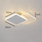 ALTUS Acrylic Ceiling Light for Bedroom, Living Room- Modern Style