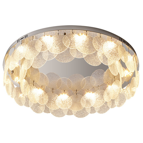 LUNA Dimmable Glass Ceiling Light for Living Room - Scandinavian Style
