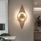 HARVEY Crystal Wall Light for Bedroom, Living Room & Kitchen- Modern Style