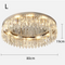 PHOEBE Crystal Ceiling Light for Living Room & Dining Room - Modern Style