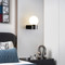 GILES Acrylic / Glass Wall Light for Living Room & Bedroom - Modern Style