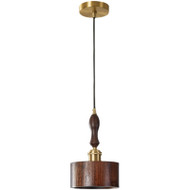 MANOLO Walnut Pendant Light for Living Room & Dining Room - Modern Style