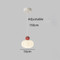 FLORA PE Wall Light / Pendant Light for Study Room & Bedroom - Cream Style