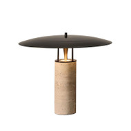 EISEN Metal Table Lamp for Bedroom & Living Room - Modern Style
