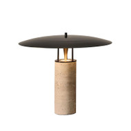 EISEN Marble Table Lamp for Study, Bedroom & Living Room - Modern Style