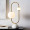 ARCADIA Glass Table Lamp for Bedroom & Living Room - Nordic Style