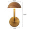 SINCLAIR Wood Wall Light for Living Room & Bedroom - Modern Style