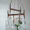 TREVOR Solid Wooden Chandelier for Dining Room, Living Room - Japanese Style