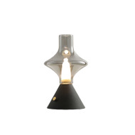 SHOUC Glass Table Lamp for Bedroom & Study - Retro Style