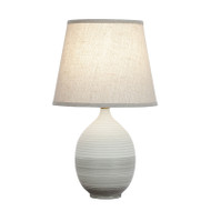 SAND Dimmable Ceramic Table Lamp for Bedroom & Living Room - Nordic Style 