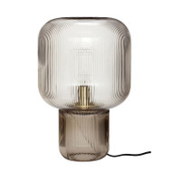 HERRERA Glass Table Lamp for Bedroom & Living Room - Modern Style 