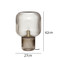 HERRERA Glass Table Lamp for Bedroom & Living Room - Modern Style HERRERA Glass Table Lamp for Bedroom & Living Room - Modern Style