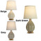 SHIZU Dimmable Ceramic Table Lamp for Study, Bedroom & Living Room - Minimalist Style