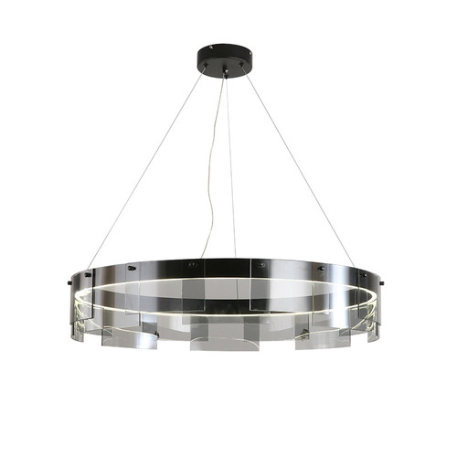 MATTHEW Dimmable Glass Chandelier for Living Room, Bedroom & Dining Room - Nordic Style