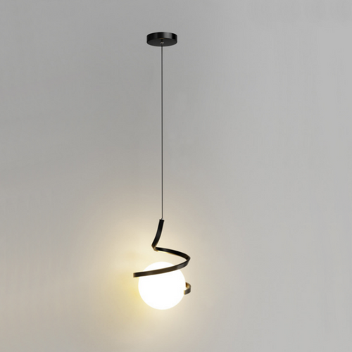 AMIS Glass Pendant Light for Dining Room, Living Room & Bedroom - Minimalist Style