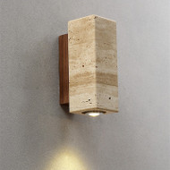 HARRY Stone Wall Light for Living Room & Bedroom - Japanese Style