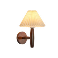 MARIKO Wooden Wall Light for Bedroom, Study & Living Room - Minimalist Style