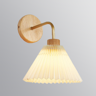 PIERA Wooden Wall Light for Bedroom, Study & Living Room - Modern Style