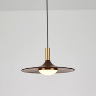KEIKO Wooden Pendant Light for Bedroom, Dining Room & Living Room - Wabi-Sabi Style