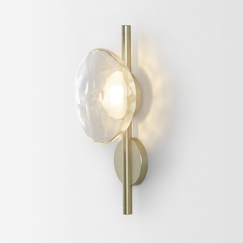 CASPIAN Glass Wall Light for Study, Bedroom & Living Room - Minimalist Style