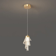 CELINE Dimmable Acrylic Pendant Light for Bedroom, Dining Room & Living Room - Minimalist Style