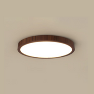 HOFFMAN Dimmable Wooden Ceiling Light for Study, Bedroom & Living Room - Minimalist Style