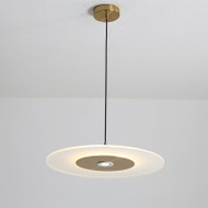 FRANKLIN Acrylic Pendant Light for Dining Room & Living Room - Minimalist Style
