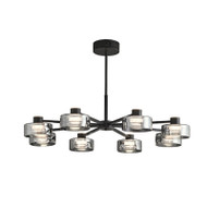 AOIFE Dimmable Brass Chandelier Light for Bedroom, Dining & Living Room - Nordic Style