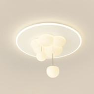ZAIM Dimmable Polythene Ceiling Light for Bedroom - Minimalist Style