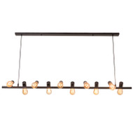 ROLF Metal Chandelier for Dining Room & Living Room - Industrial Style