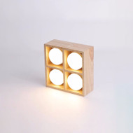 ALMA Beans Gall/ Wooden Downlight for Bedroom & Living Room - Contemporary Style