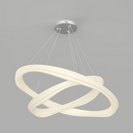 CAROL Dimmable Polyethylene Chandelier for Bedroom, Dining Room & Living Room - Minimalist Style