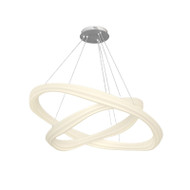 CAROL Dimmable Polyethylene Chandelier for Bedroom, Dining Room & Living Room - Minimalist Style