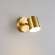 BURTON Metal Wall Light for Bedroom, Study & Living Room - Minimalist Style