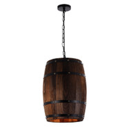 GORDON Wooden Pendant Light for Bar, Living Room & Dining Room - American Style