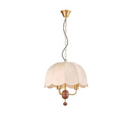 LATITIA Fabric Pendant Light for Living Room, Leisure Area & Bedroom - French Style