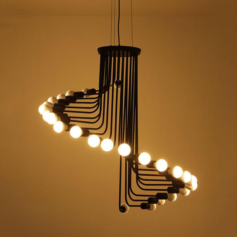 DALI Metal Chandelier Light for Restaurant & bar - Industrial Style