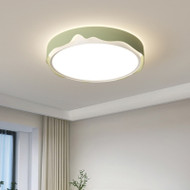LARRY Metal Ceiling Light for Bedroom, Study & Dining Room - Cream Style