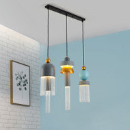 MIA Metal Pendant Light for Dining Room, Bedroom - Modern Style