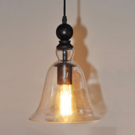 EVA Glass Pendant Light for Bedroom, Dining Room & Living Room - Retro Style
