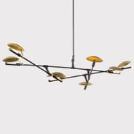 LEWIS Metal Chandelier Light for Bedroom, Dining Room & Living Room - Modern Style