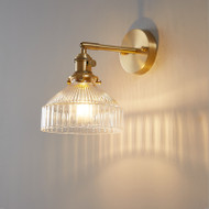 SHIRLEY Copper Wall Light for Bedroom, Study & Living Room - Nordic Style