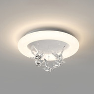 IRIS Dimmable Acrylic Ceiling Light for Bedroom, Dining Room & Living Room - Nordic Style