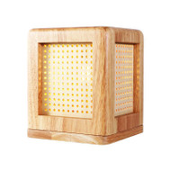 ANAIS Wooden Table Lamp for Study, Bedroom & Living Room - Japanese Style