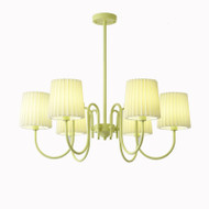 SYLVIA Metal Chandelier for Dining Room & Living Room - French Style