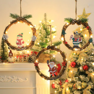 PEETA Rattan Christmas Light for Festival Celebration & Decoration - Modern Style