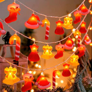 XELA Plastic Christmas Fairy Light for Festival Celebration & Decoration - Modern Style