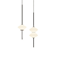 MARTIN Glass Pendant Light for Bedroom & Living Room - Contemporary Style