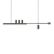 SYLVIA Aluminum Chandelier for Dining Room & Island - Nordic Style